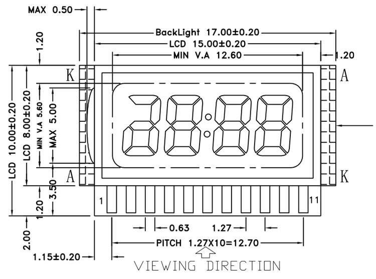 lcd drawing