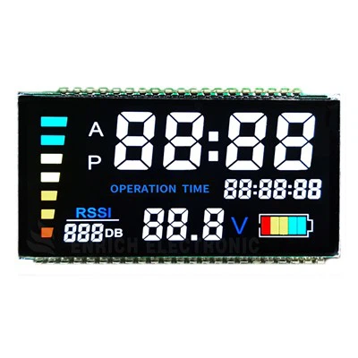7-segmentni LCD zaslon 4-mestni