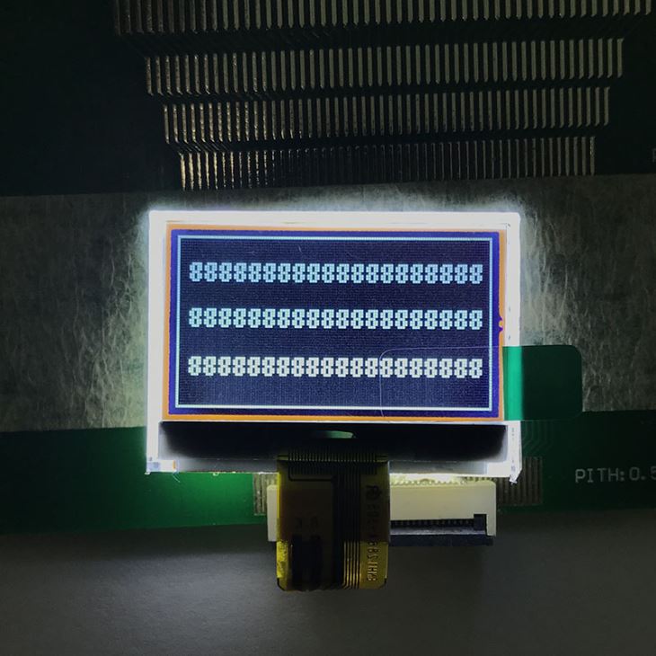 128x64 Transmissive Graphic LCD Displays