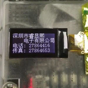 Grafični LCD Bela na črni