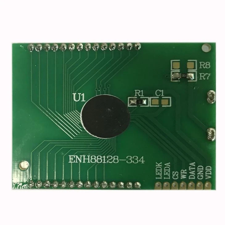 2.0 Inch Positive Programmable 7 Segment LCD Display