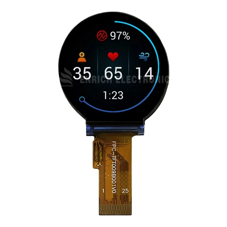 0.9 Round TFT LCD Module